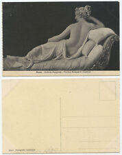 38138 - Canova: Paolina Bonaparte - Rom, Villa Borghese - alte Ansichtskarte