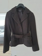 H&M Damen Blazer braun mit
