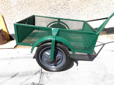 Klaufix DDR Anhänger-Fahrrad Mofa Gummiwagen handwagen Handkarre  + Versand