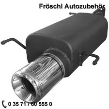 für Suzuki Swift 1,3 1,5 Sportauspuff Sport Endtopf Auspuff Auspuffanlage a*