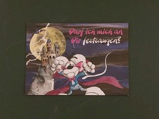 Diddl Postkarte Grußkarte - Darf ich mich an dir festsaugen? - Sammelalbum