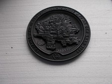 Wandteller Eisen Guss 75 Jahre AWO an der Saar