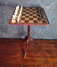 ♟️ Schach Tisch aus Holz