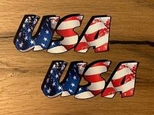 2x USA Aufkleber Kult Sticker