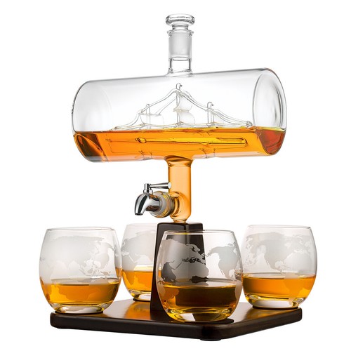 Whisky set karaffe 1000ml - set,