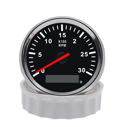 85mm tachometer lcd stunden - 85mm,