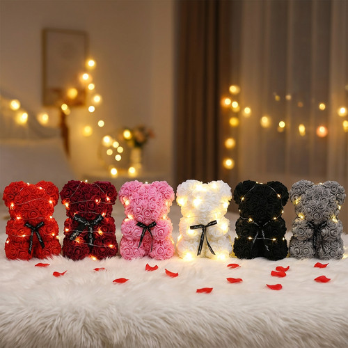 Rosen teddy bär geschenkbox - teddy,