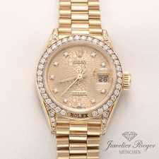 Rolex Lady Datejust Gelbgold
