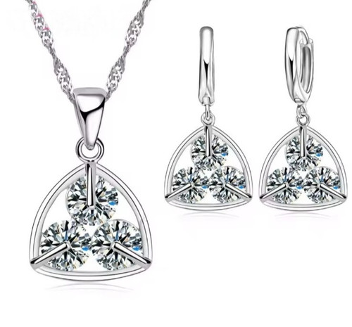 2tlg schmuck set kette mit - schmuck, set,
