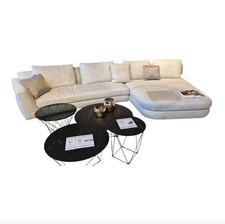 Walter Knoll Ecksofa Tama Living Stoff 28 Pearl Beige