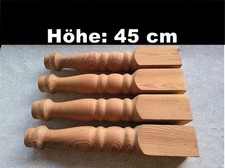 4 Holz Beine Möbelbeine