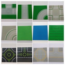 Lego Platten AUSWAHL - 32x32 48x48 Lego Straße Kreuzung Octagon Bauplatten Basis