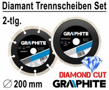 2 x Diamanttrennscheibe