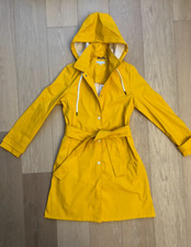 Tommy Hilfiger, gelbe Regenjacke Regenmantel gelb, Größe 4 Gr. XS, NEU