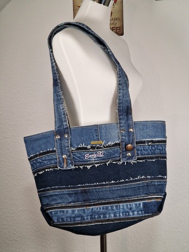Shopper schultertasche jeans - shopper,