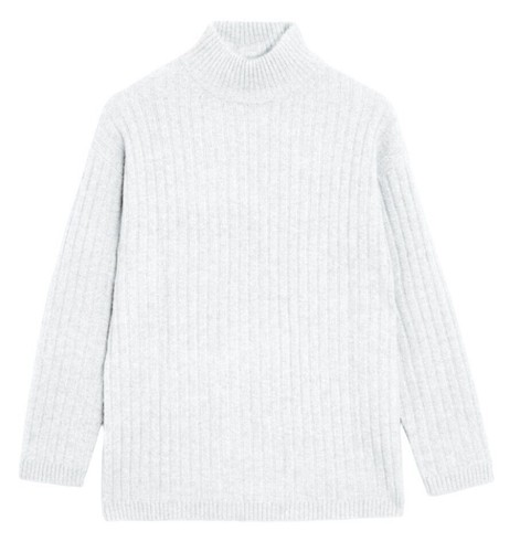 Strickpullover gerippt - strickpullover,