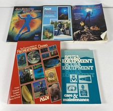 Lot 5 Vintage PADI Open Water