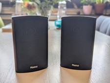 Magnat Needle Alu SAT 2er-Pack Lautsprecher Schwarz Gebraucht