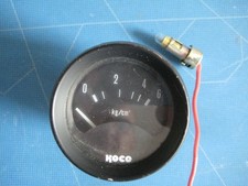 Öldruckanzeige Rundinstrument, Koco 12 Volt