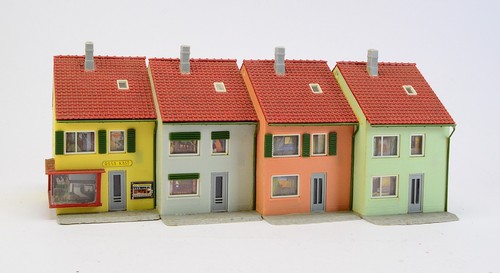 Für bastler h0 reihenhaus - ,