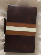 Backgammon Spiel in Lederkasten