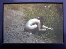 D22/25 Altes Akt Dia 35mm /