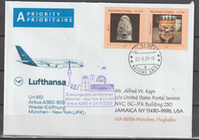 Lufthansa Erstflug A380  München- New York LH 410 am 4.7.2023 Zul. ab UNO GENF