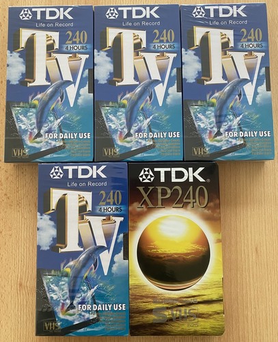 Vhs videokassette - x,