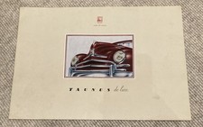 Ford  Köln Buckel Taunus de luxe G 73 A original Prospekt brochure folder 1950s
