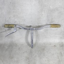 Alter Fahrrad Lenker Oldtimer Fahrradlenker Bicycle Vintage + Griffe Bremsgriff