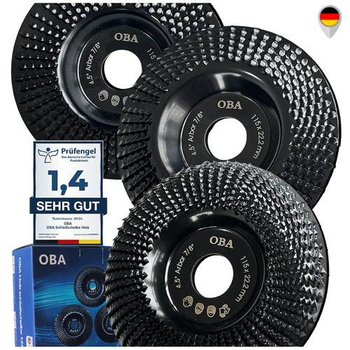 Oba holzschleifscheibe 115mm - oba,