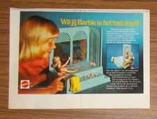 Seltene Werbung vintage BARBIE