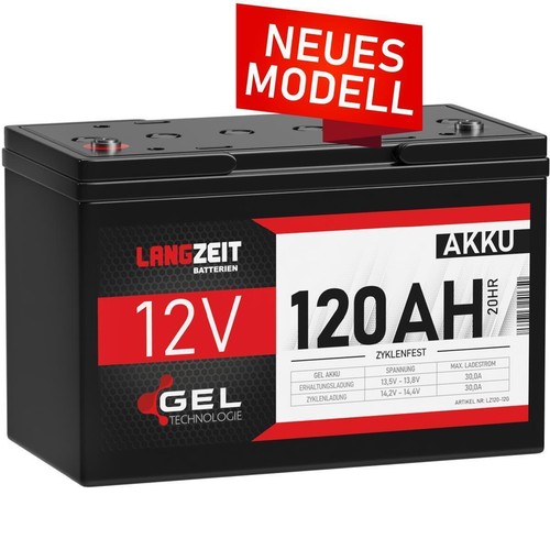 Gel akku 12v - 120ah,