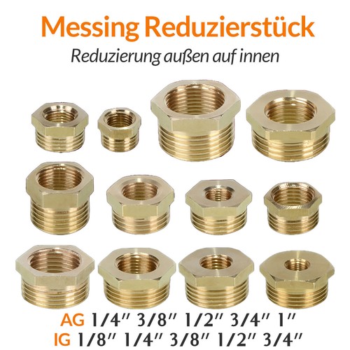 Reduziernippel messing - reduziernippel,