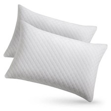 Kissen Kopfkissen 2er Set 60x40 cm Schlafkissen Sofakissen Memory Foam B-WARE