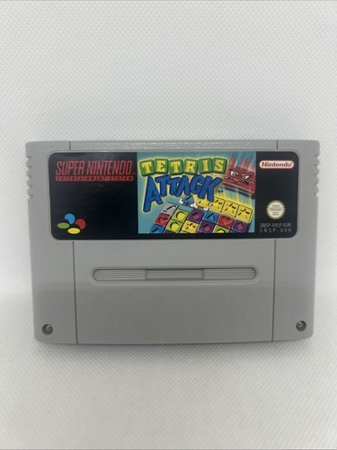 Tetris attack super nintendo - tetris, (super