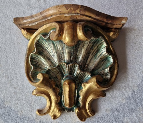 Antike wandkonsole holz - antike,