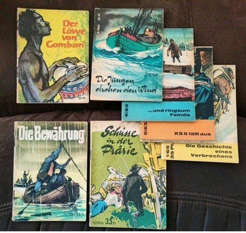 Ddr romanhefte kleine - 7x,