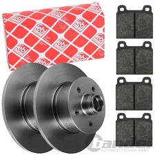 febi BREMSSCHEIBEN 278mm + BELÄGE VORNE für VW T3 BULLI TRANSPORTER BUS KASTEN