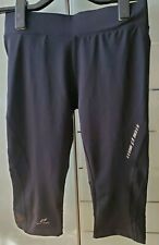 Laufhose Laufcapri Damen Pro Touch schwarz Gr.38 Neu
