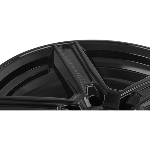 Dezent black 8x19 et43 - black, lk5