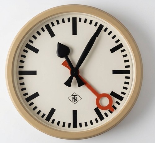 Vintage wanduhr bahnhofsuhr - tn,