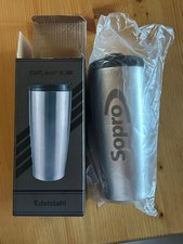 Original Sopro Thermobecher Edelstahl doppelwandig 0,38 L Handwerker unbenutzt !