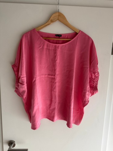 Kurzärmlige bluse tunika - bluse, /