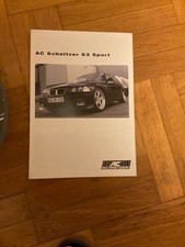 AC Schnitzer Bmw M 3er E36  1992-1995Tuning Unterlagen,Preise usw.