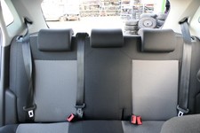 VW Polo 6R 6C Sitz Rückbank Sitzfläche Sitze 3 Punkt Gurt schwarz / titanschwarz