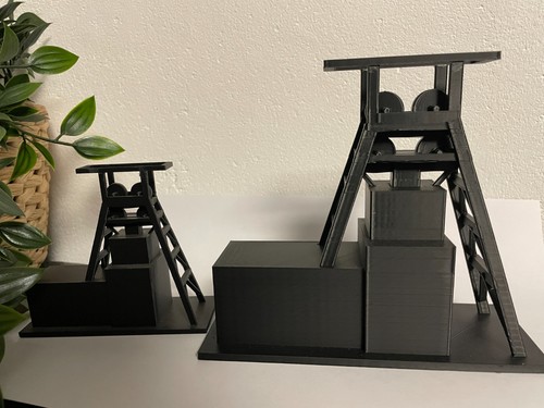 Förderturm ruhrpott - förderturm,,