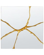 Rahmenloser Wandspiegel silber / gold quadratisch 80x80 cm Deko modern Coole