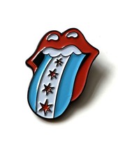Rolling Stones tongue pin /