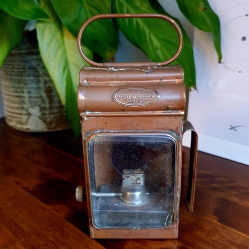 Kleine vintage eisenbahnlampe - vintage,